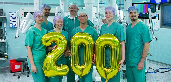 Ärzte- und Pflegeteam der Thoraxchirurgie.